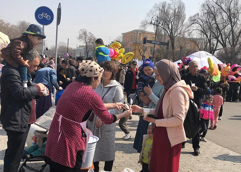 В Алматы отметили Наурыз