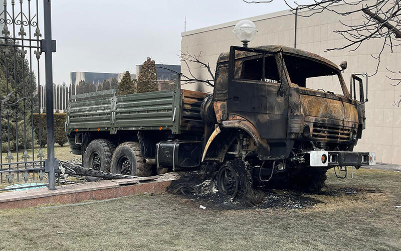 ALMATY TRAGEDY | JANUARY 2022. Images | facebook Салтанат Ташимова