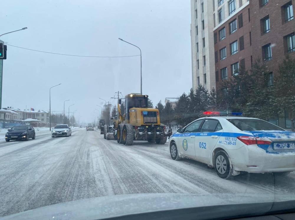 За сутки в Нур-Султане произошло 114 аварий