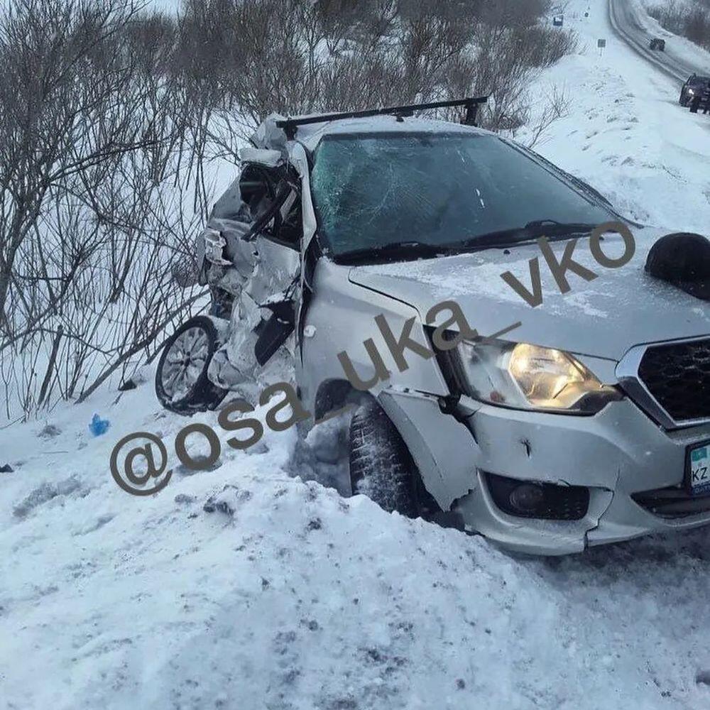 Два человека погибли в ДТП с участием автобуса в Восточном Казахстане. Фото: instagram/eastkazpolice