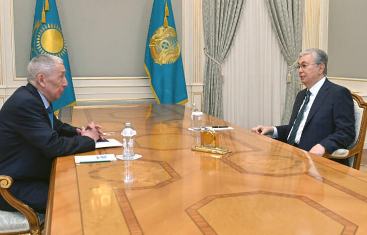 Kazakh President receives veteran of Interior Ministry Kairbek Suleimenov