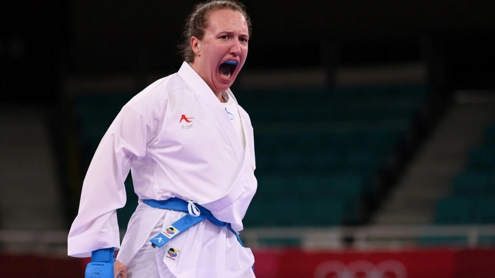 Kazakhstani karateka Sofia Berultseva wins gold at Islamic Solidarity Games 2022