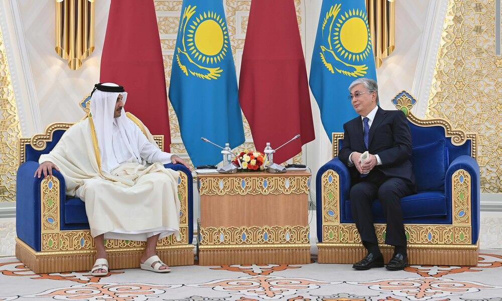 Kazakhstan and Qatar debate ways to boost coop. Images | akorda.kz