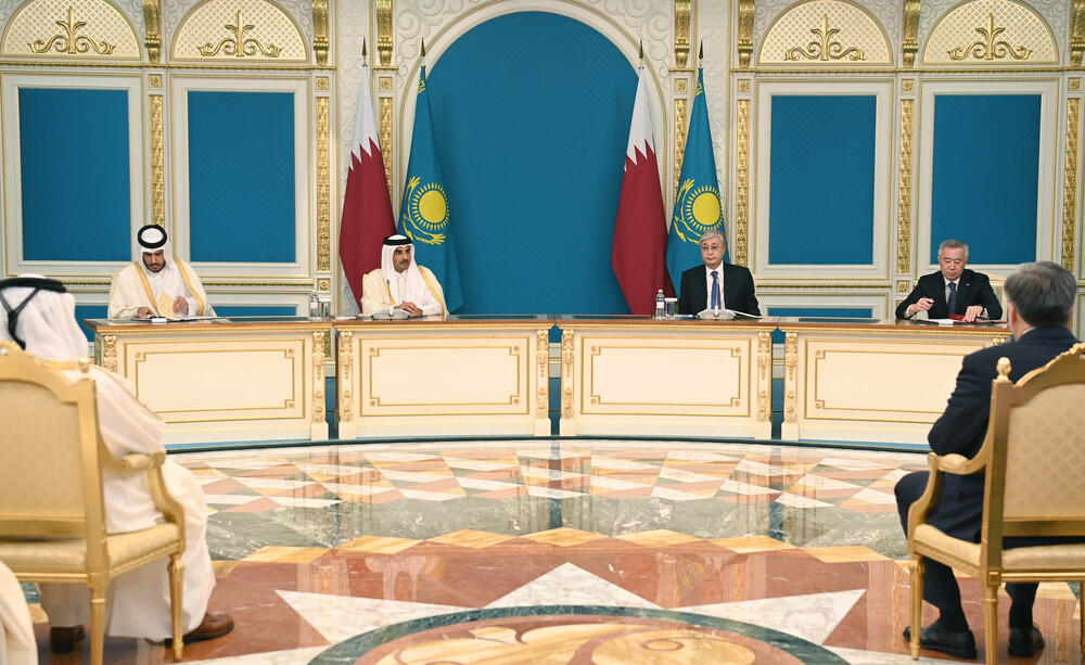 Kazakhstan and Qatar sign 12 documents