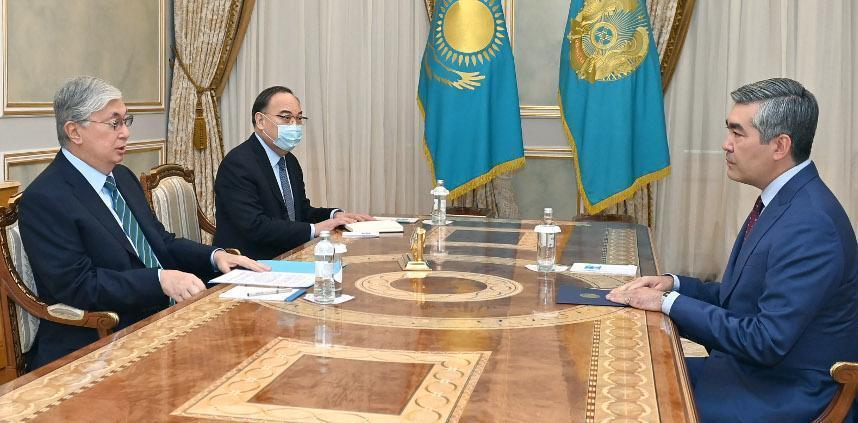 Head of State receives new Kazakh Ambassador to Great Britain