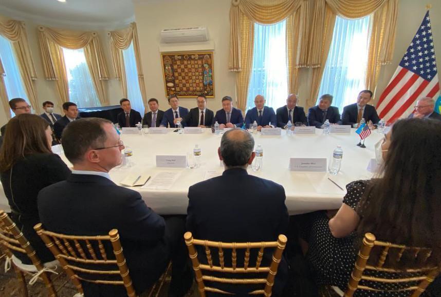 Kazakh delegation visits Washington, D.C.