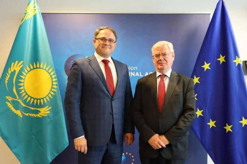 Kazakhstan’s Deputy FM Vassilenko holds meetings with European partners