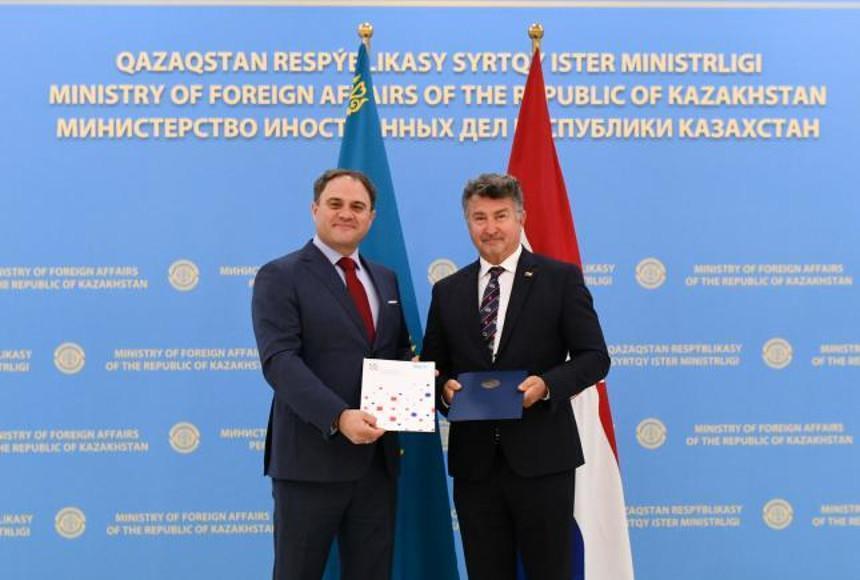 Kazakhstan and Croatia mark 30 years of diplomatic relations