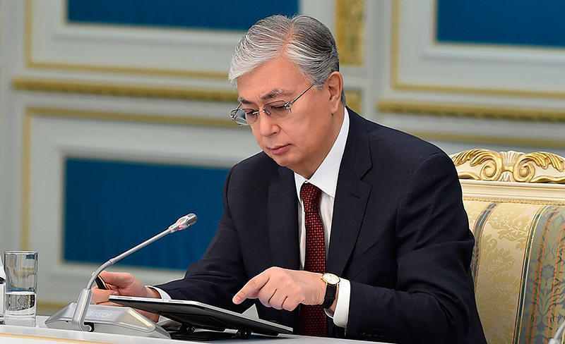 Kassym-Jomart Tokayev congratulates Vladimir Putin on 30th anniversary of diplomatic relations