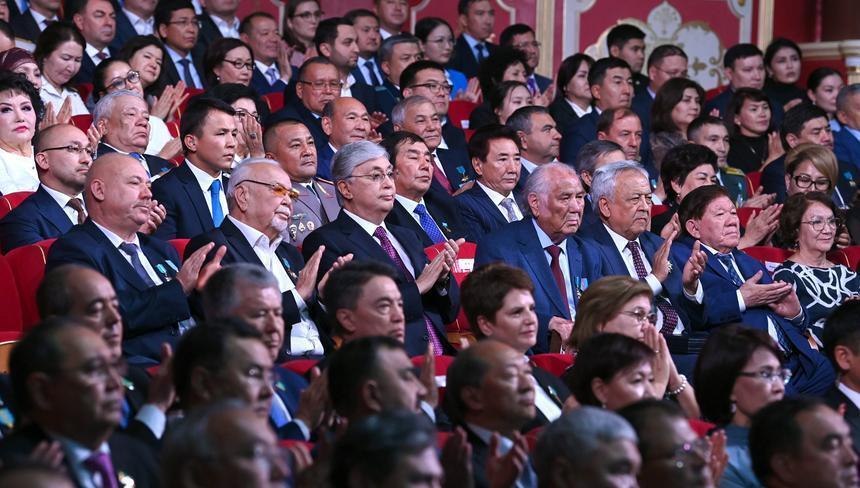 Kazakh President attends solemn concert on occasion of Republic Day. Images | akorda.kz