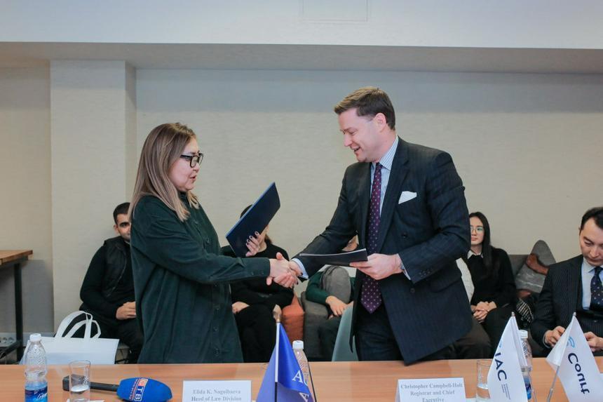 American University of Central Asia, AIFC Court and Int’l Arbitration Centre sign framework agreement on coop. Images | aifc.kz