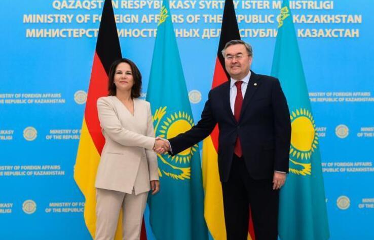 Kazakh and German FMs hold talks in Astana