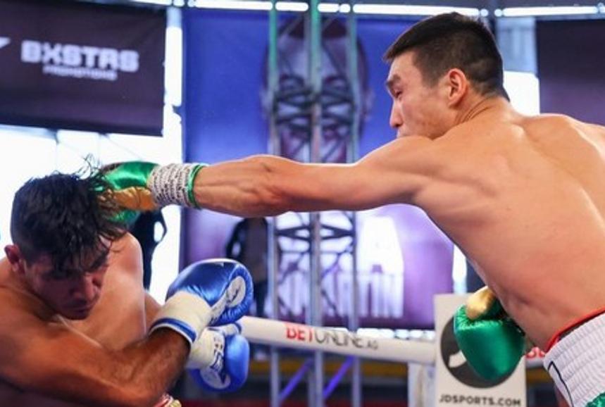 Kazakh boxer Bek Nurmaganbet in WBA’s top 10 ranking