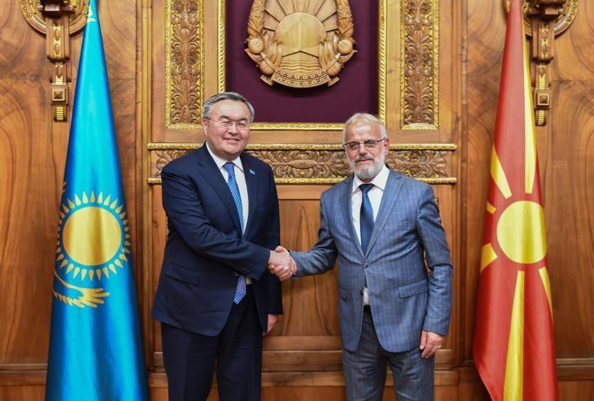 Kazakh FM pays first visit to Northern Macedonia in history of bilateral relations. Images | gov.kz