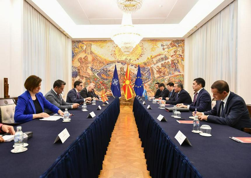 Kazakh FM pays first visit to Northern Macedonia in history of bilateral relations. Images | gov.kz