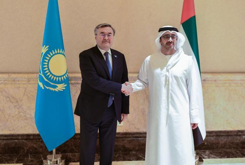 Foreign Minister Tleuberdi visits UAE. Images | gov.kz