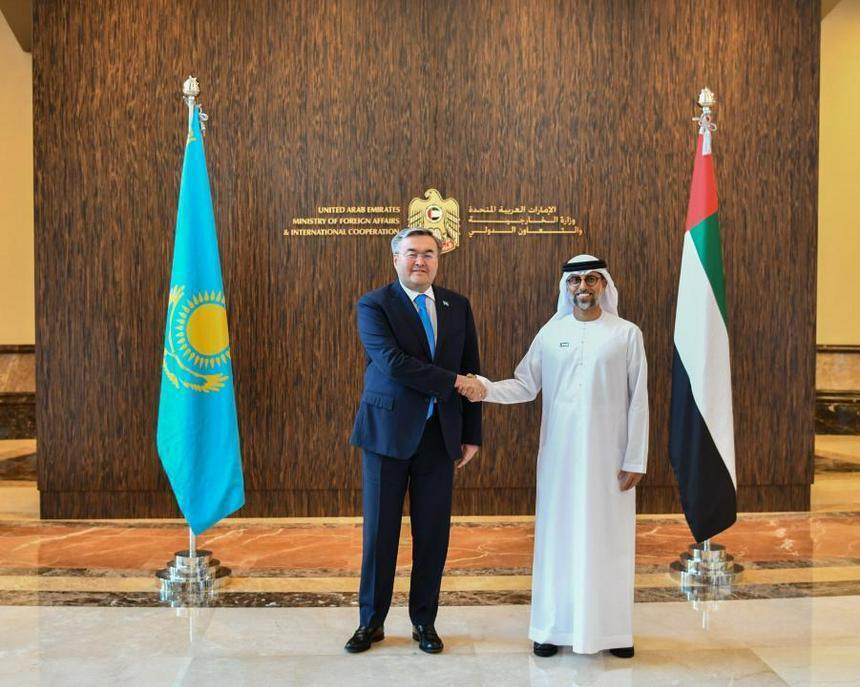 Foreign Minister Tleuberdi visits UAE. Images | gov.kz