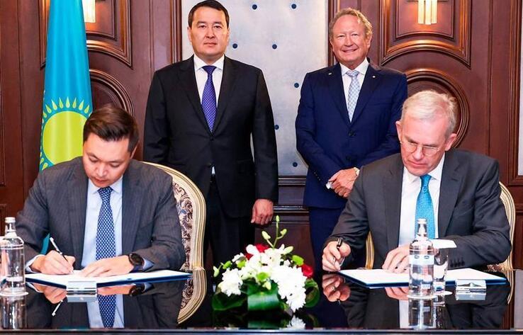 Kazakhstan and Fortescue sign deal on green hydrogen projects development