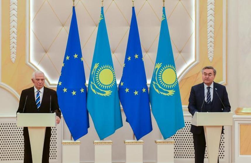 Kazakhstan holds dialogue on expanding strategic partnership with EU continues. Images | gov.kz