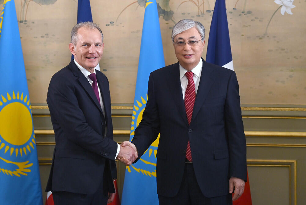 Kassym-Jomart Tokayev receives CEO of Air Liquide François Jackow