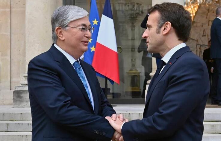 Joint statement of Kazakh, French Presidents released