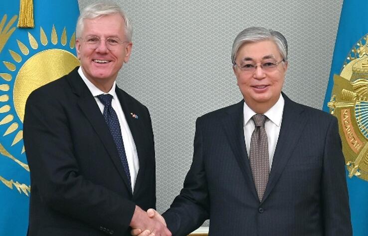 President Tokayev meets with Chairman of Roche Holding Board of Directors Christoph Franz