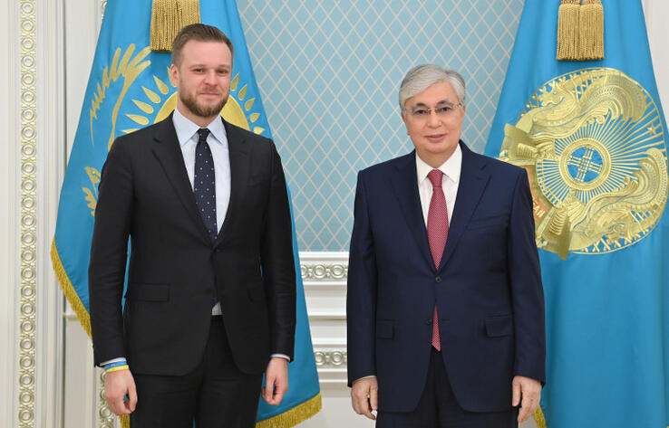 President Tokayev receives Lithuanian Foreign Minister