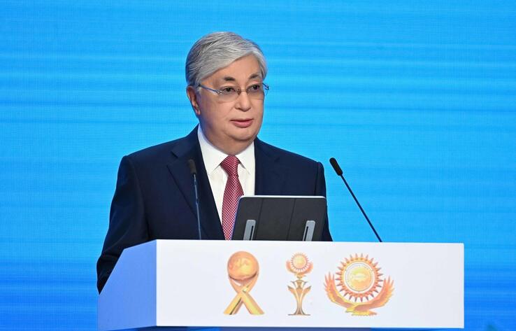 Tokayev addresses Altyn Sapa and Paryz prize awarding ceremony