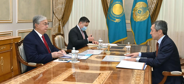 President Tokayev meets with Chair of Atameken NCE’s Presidium Raimbek Batalov