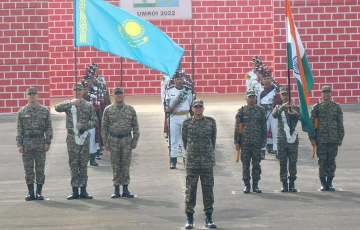 Kazakhstan and India hold joint military drills