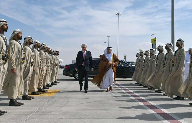 Kazakh President concludes his visit to UAE