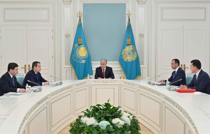 Kazakh President holds consultations with Speakers and PM