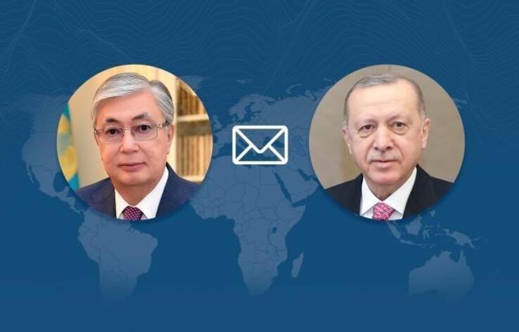 Kazakh President Tokayev talks with Turkish President Recep Tayyip Erdoğan over phone