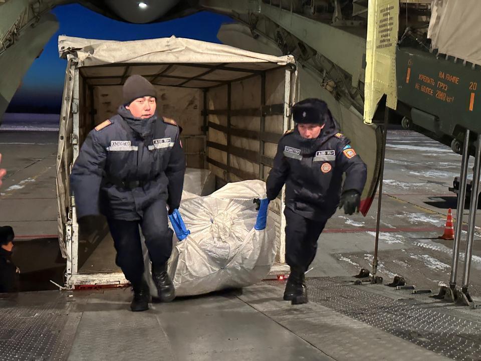 Kazakh aircraft carrying humanitarian aid leaves for quake-battered Gaziantep