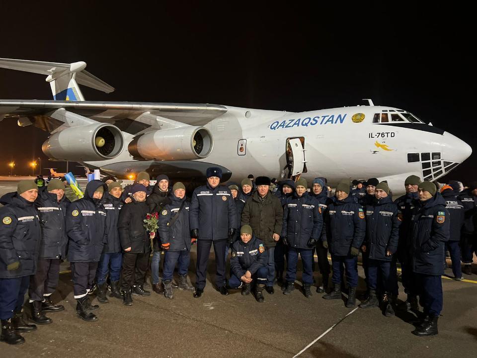 Kazakh rescuers end search and rescue operations in Türkiye