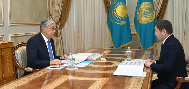 Head of State receives Shymkent mayor