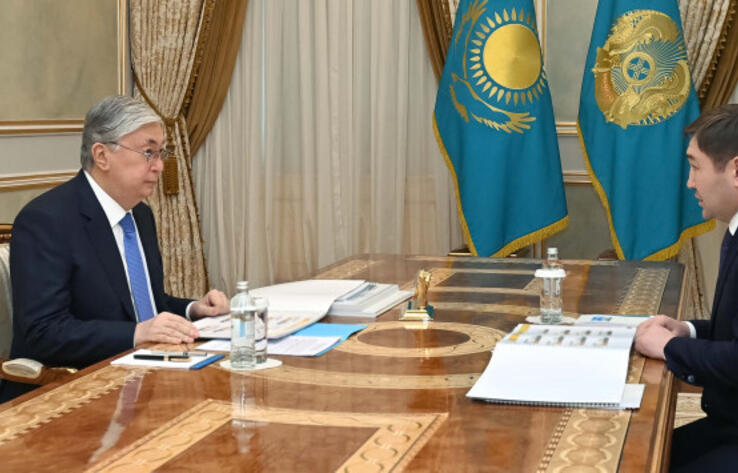 Head of State receives Shymkent mayor