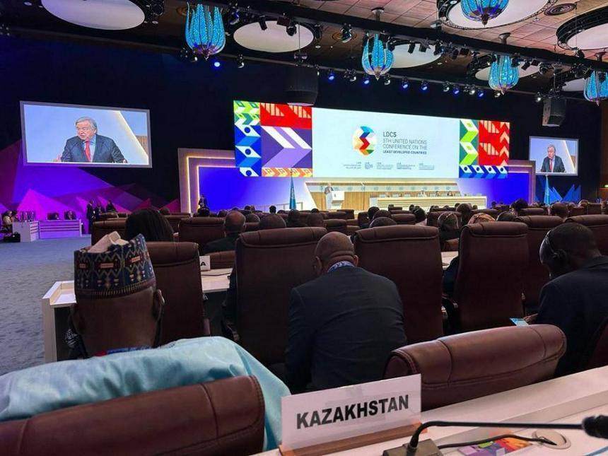 Kazakhstan presents its model of economic development for Group of World's Least Developed Countries