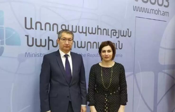 Yerevan expresses readiness to develop coop with Kazakhstan in healthcare