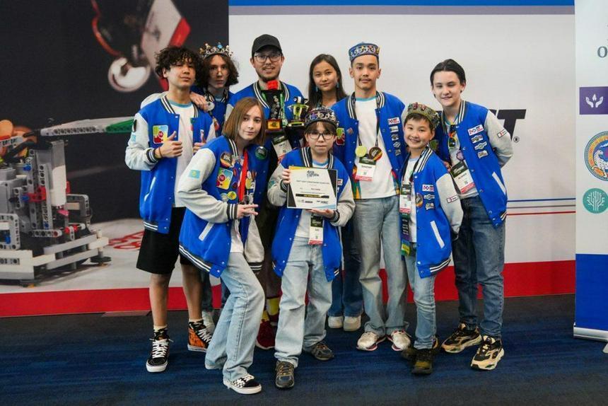 Kazakh schoolchildren triumphed at 2023 FIRST Championship