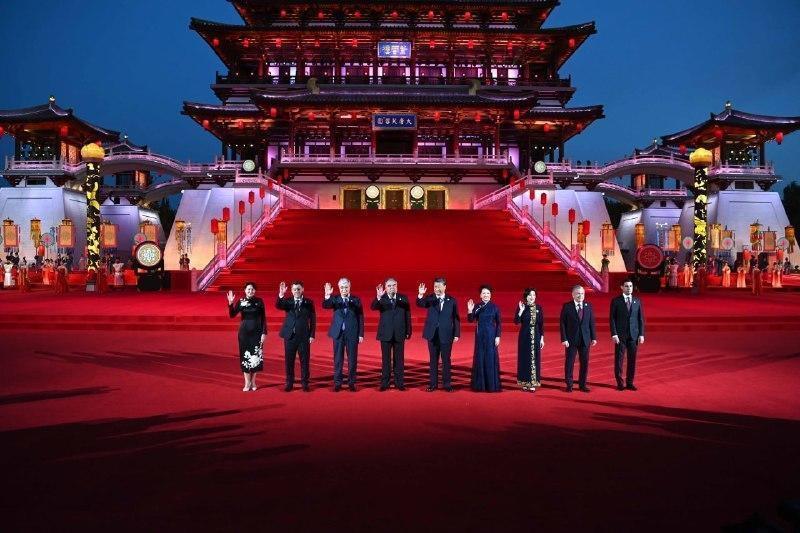 Official meeting of Heads of State participating in ‘CA-China’ Summit held in Xi’an