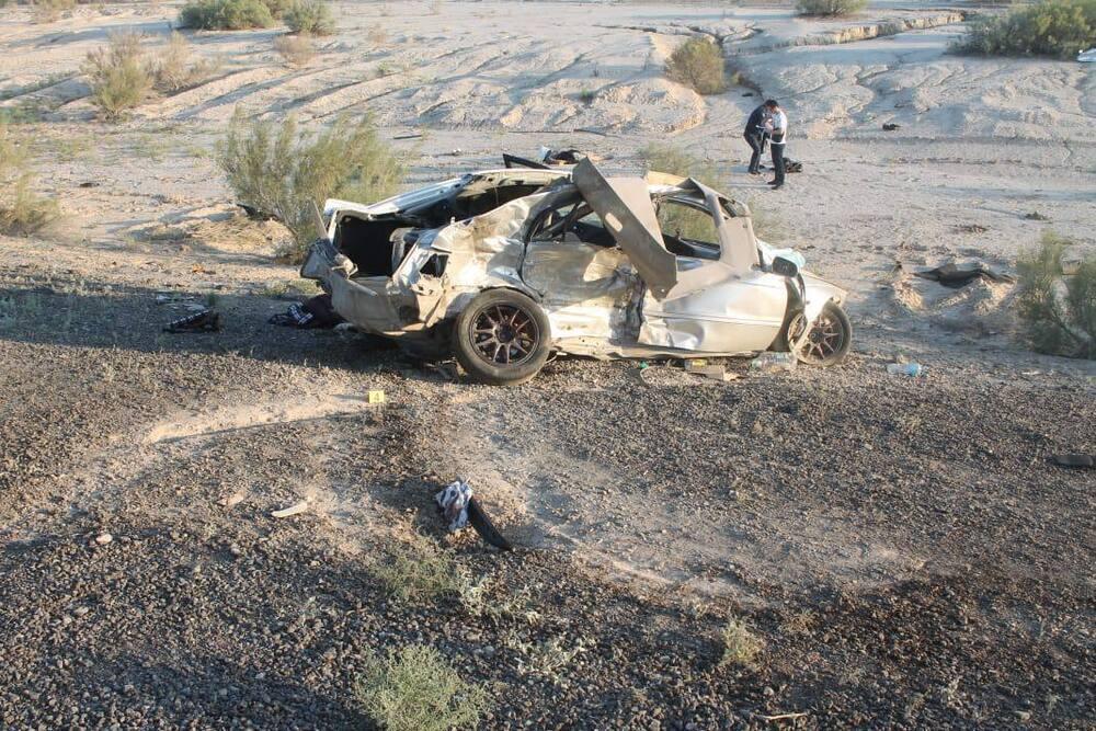 3 people die in road accident in Kyzylorda region. Images | Polisia.kz