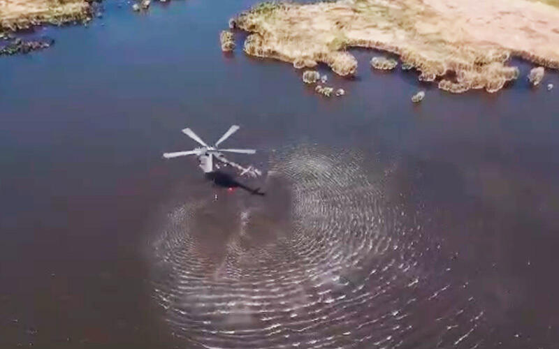 Army air force helps battle wildfires in Abai region, 3,500 tons of water dropped