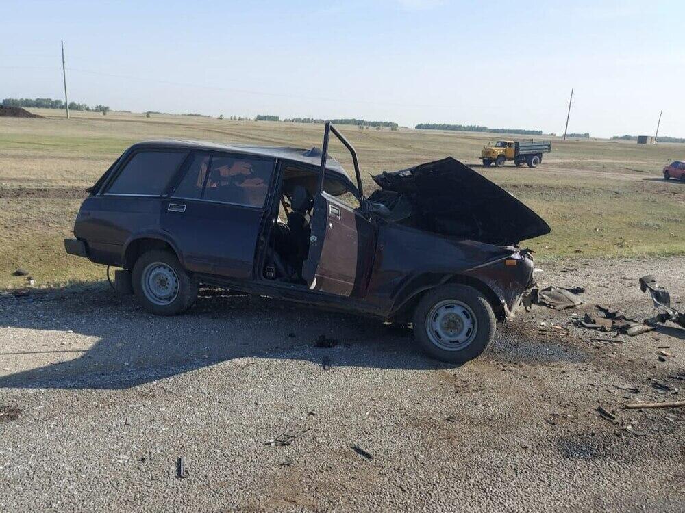 5 killed in 2-vehicle collision in N Kazakhstan. Images | Polisia.kz