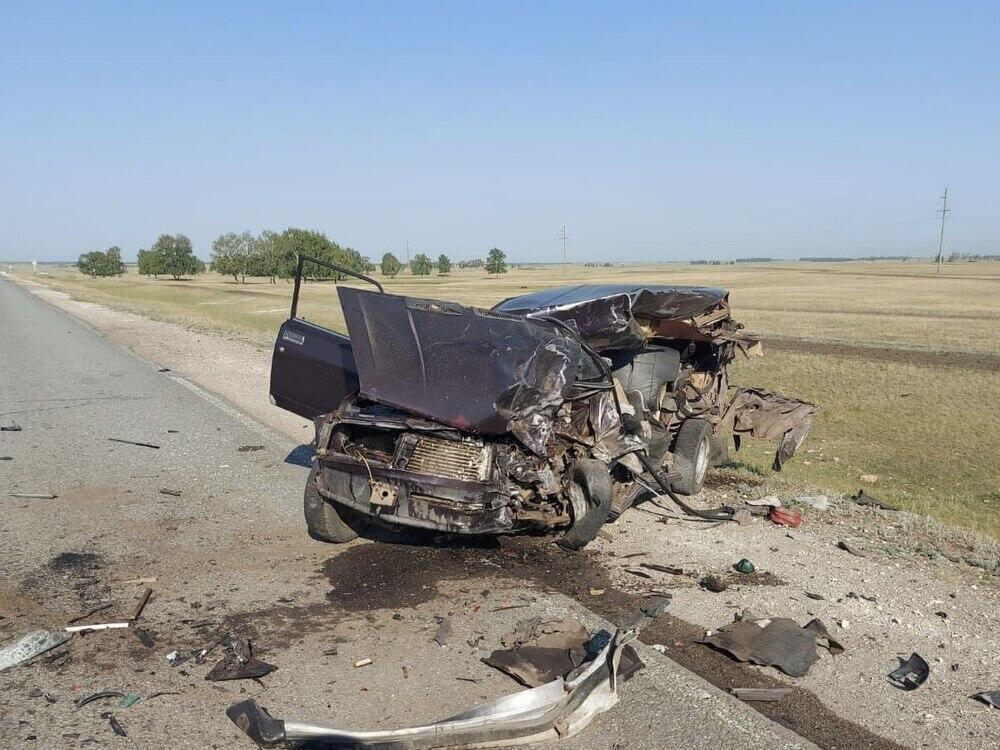 5 killed in 2-vehicle collision in N Kazakhstan. Images | Polisia.kz