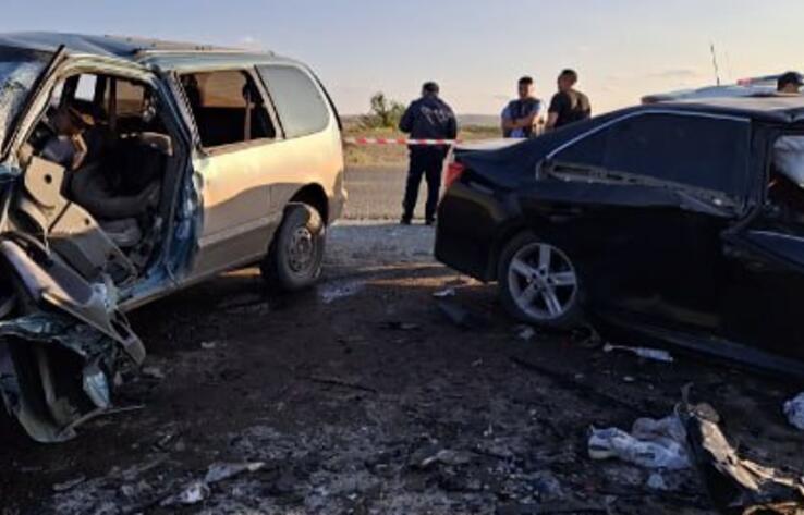 Six died in road accident near Karaganda