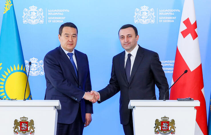 Heads of Kazakhstan and Georgia Government discuss TITR development and increase of mutual trade