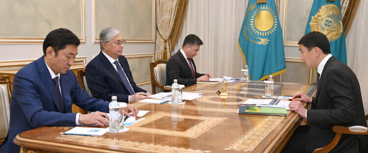 Tokayev receives KazMunayGas Chairman