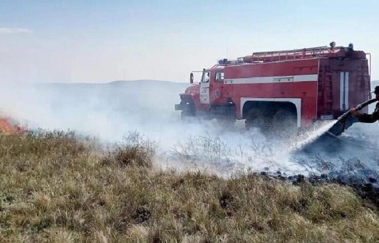 Баянауыл қорығындағы өртті сөндірді