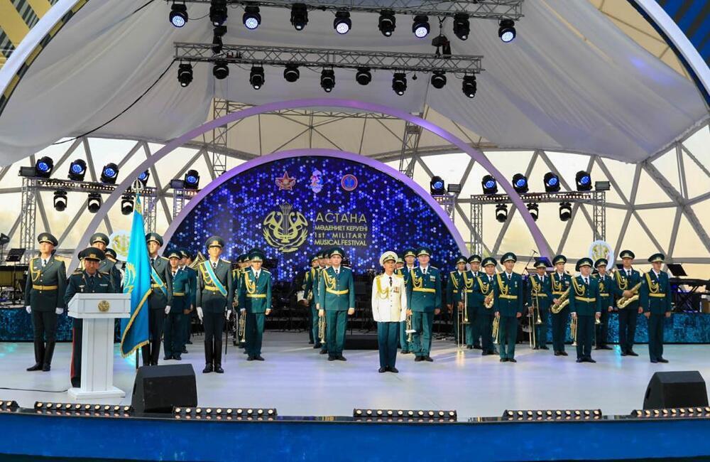 Military music festival kicks off in Astana. Images | Ministry of Defense of the Republic of Kazakhstan